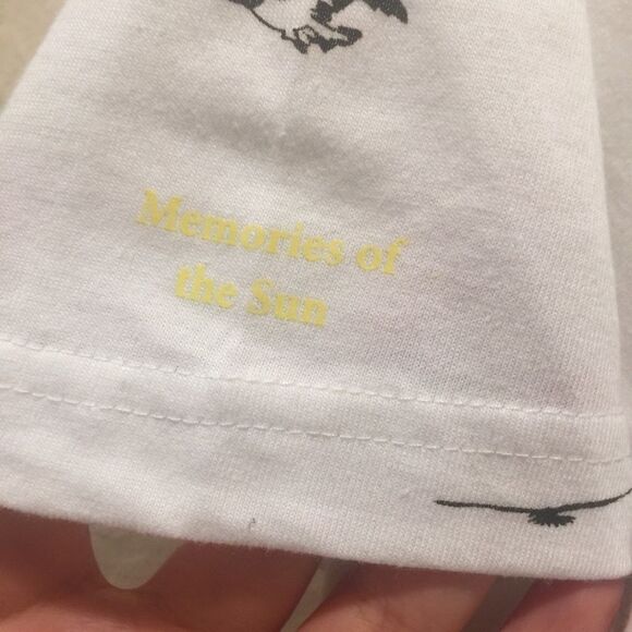 Denim & Flower Black Gray scale Soft Men’s Lg - Picture 4 of 4